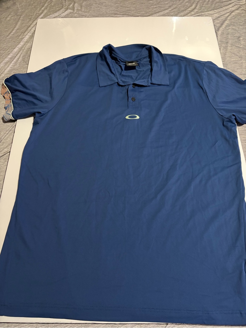 Oakley Men's Royal Blue Athletic Polo Shirt